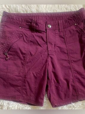 Title Nine Women's Plum Utility Shorts - size 4